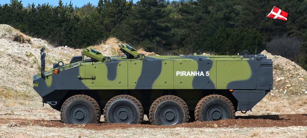 Piranha V 8x8 armored personnel carrier